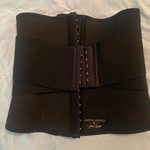 Vanba belt the crystal v-sweat size small